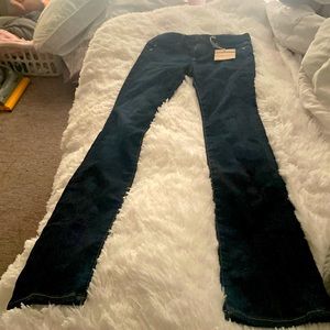 NWT ADRIANO GOLDSCHMIED “OLIVA” slight flare leg jeans